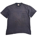 60's TOWNCRAFT Penneys Pocket T-shirt, Eggplant Navy Blue... L