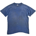 60's〜 TOWNCRAFT Penneys  ポケットＴシャツ 瑠璃紺 ... L