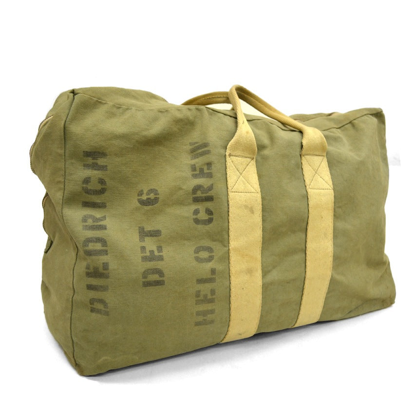 1940s US Navy Parachute Traveling Bag with Stencil!!