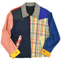 60's~ Crazy Pattern Zip up Jacket...