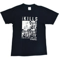 THE KILLS 'Fuck the people' T-shirt.... M