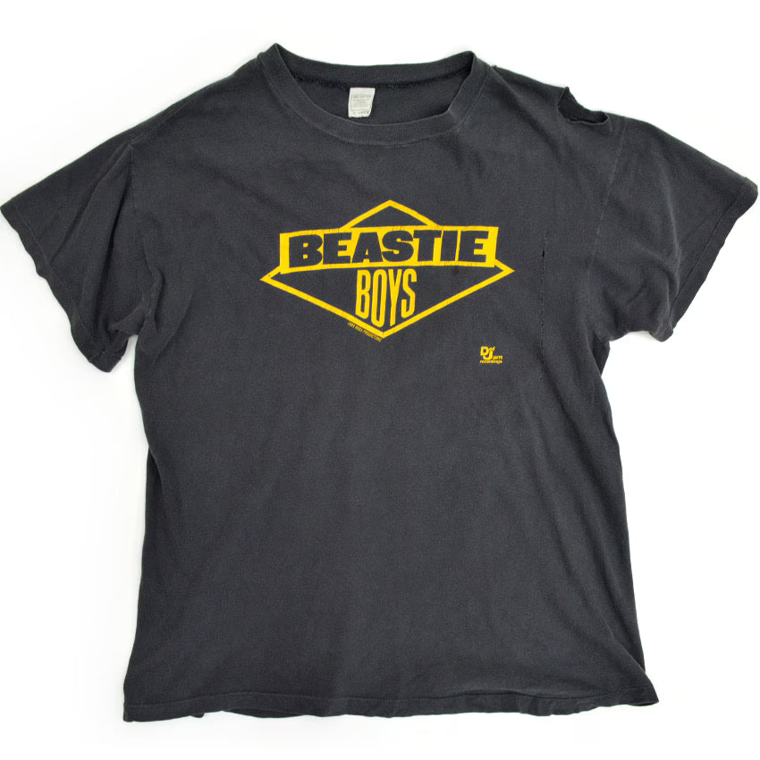 80's BEASTIE BOYS 'GET OFF MY DICK' 1986 T-shirt, distressed... XL