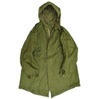 50's US ARMY M-51 Kravin Park Clothes Early Type Fishtail Parka... L