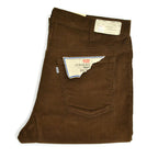 80's Deadstock Levi's 519 Corduroy Pants Brown ... W36×L31
