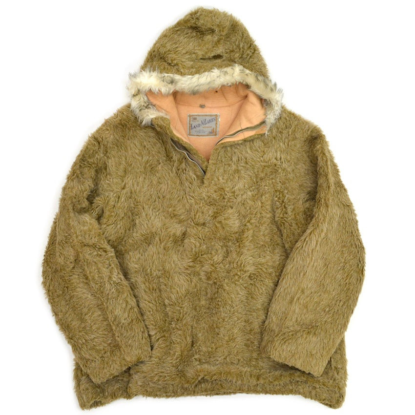 50s LAND-N-LAKES Pullover Double-Face Fur Jacket ...