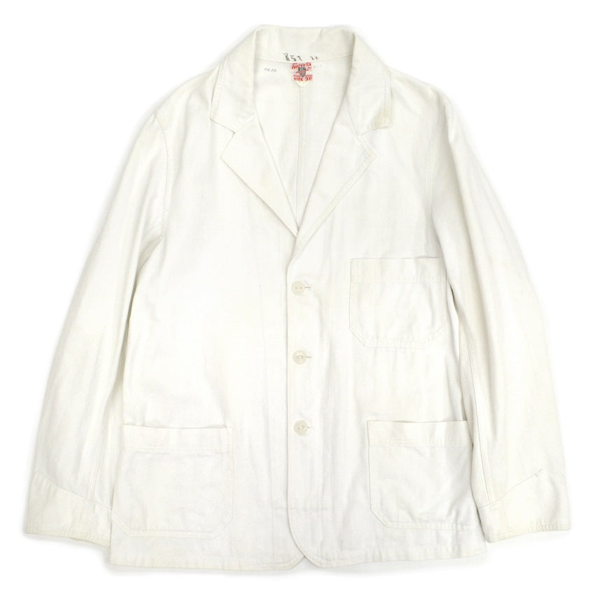 50's The AROTEX Co. Inc. Plain White Work Jacket ... 38