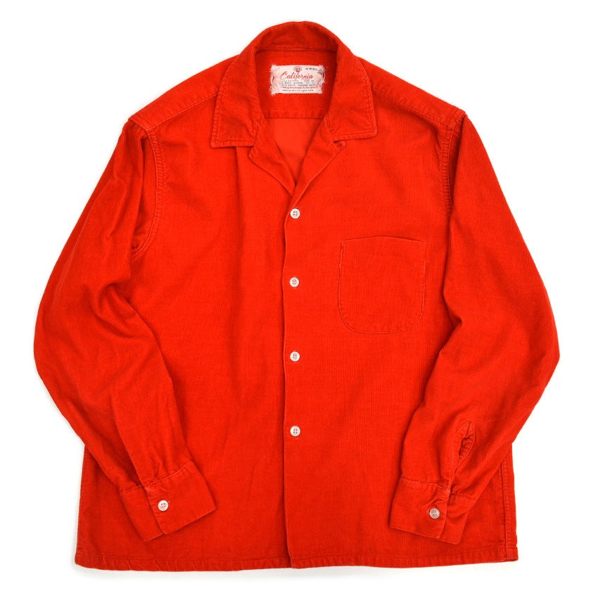 ~60's California "Red" Corduroy... M