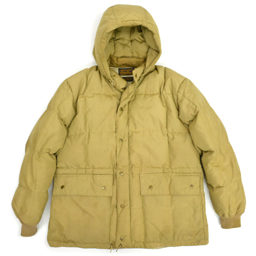 70's Eddie Bauer Black Tag Karakoram Down Jacket with Triangle Logo Engraving...