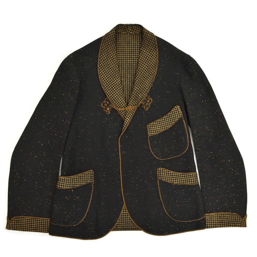~30's Black Smoking Jacket...