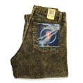 90's Deadstock Levi's 550 'relaxed fit' charcoal black corduroy pants...W31×L34