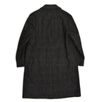 50's Deadstock PENNEYS Black Plaid Wool Coat...
