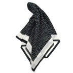 Old Polka Dots Black and White Scarf...