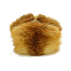 ~70's Gold Fur Hat ... 58cm