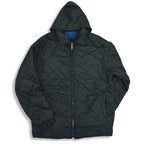 60's McGREGOR Quilted Reversible Jacket, Black... Size M