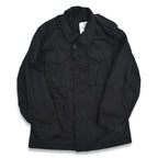 90's ALPHA M-65 BLACK ALL COTTON... SR