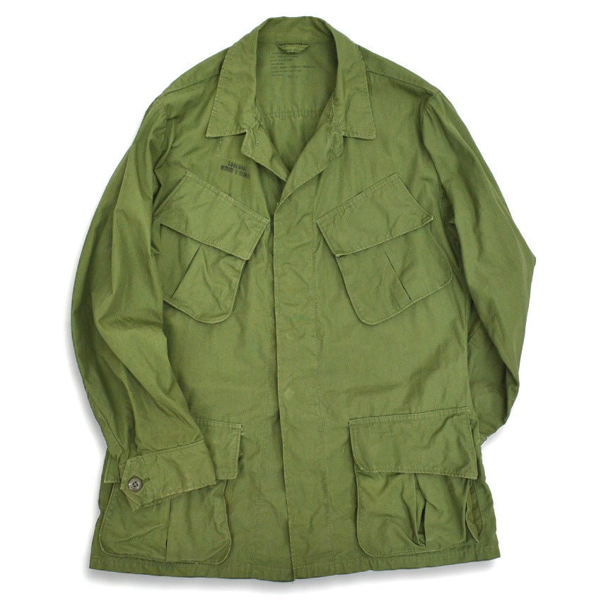 60's Stenciled US ARMY Jungle Fatigue 3RD Non-Ripstop ... SR