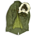 70's Deadstock US ARMY M-65 Fishtail Parka 3-Piece Set... Size S