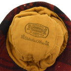 ~40's JCPENNEY Co. PLAID HUNTER HAT...