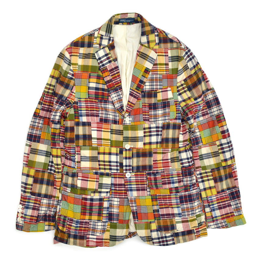 POLO by RALPH LAUREN Madras Check Tailored Jacket... 42L