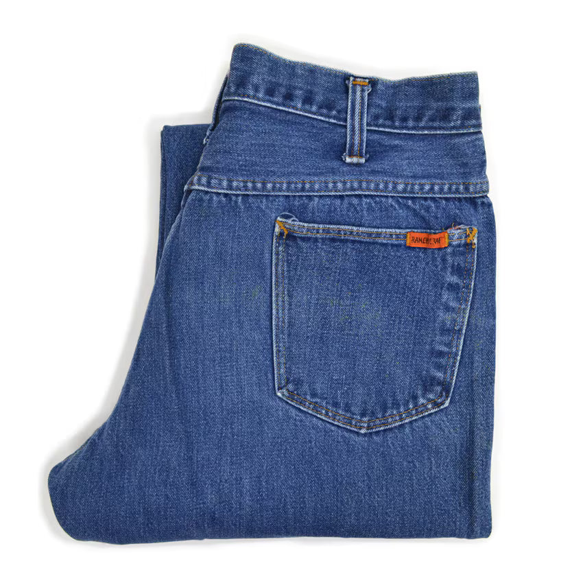 60's~ JC Penney RANCHCRAFT Denim Pants Indigo... W32×L29