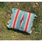 circa ~1970's CHIMAYO RUG CUSHION... 37cm×33cm