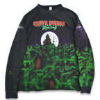 90's GRAVE DIGGER Monster Truck Hot Rod Long-Sleeve T-Shirt... XL