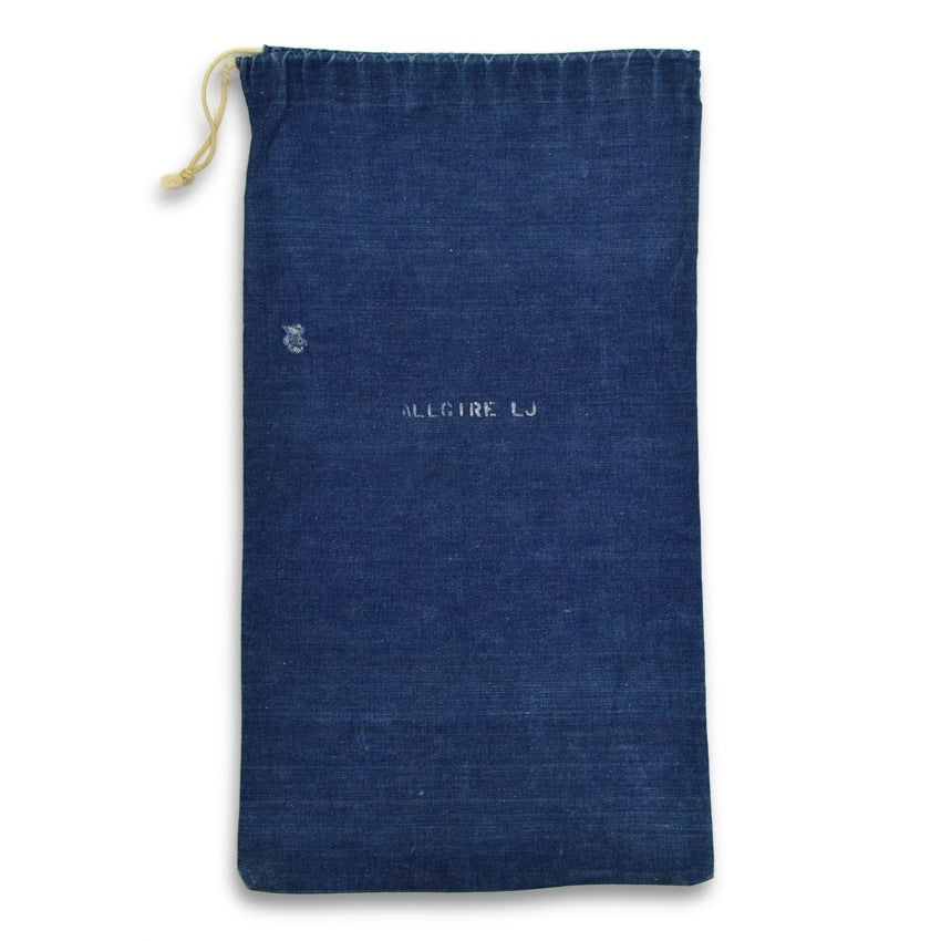 ~40's USNAVY ww2 DENIM BAG...68cm×37cm