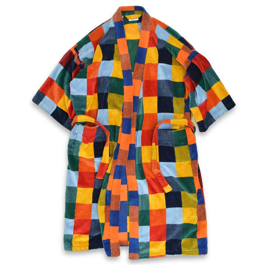 90's- Cotton Place by MONARCH TOWEL CO. Terrycloth Panel Gown...