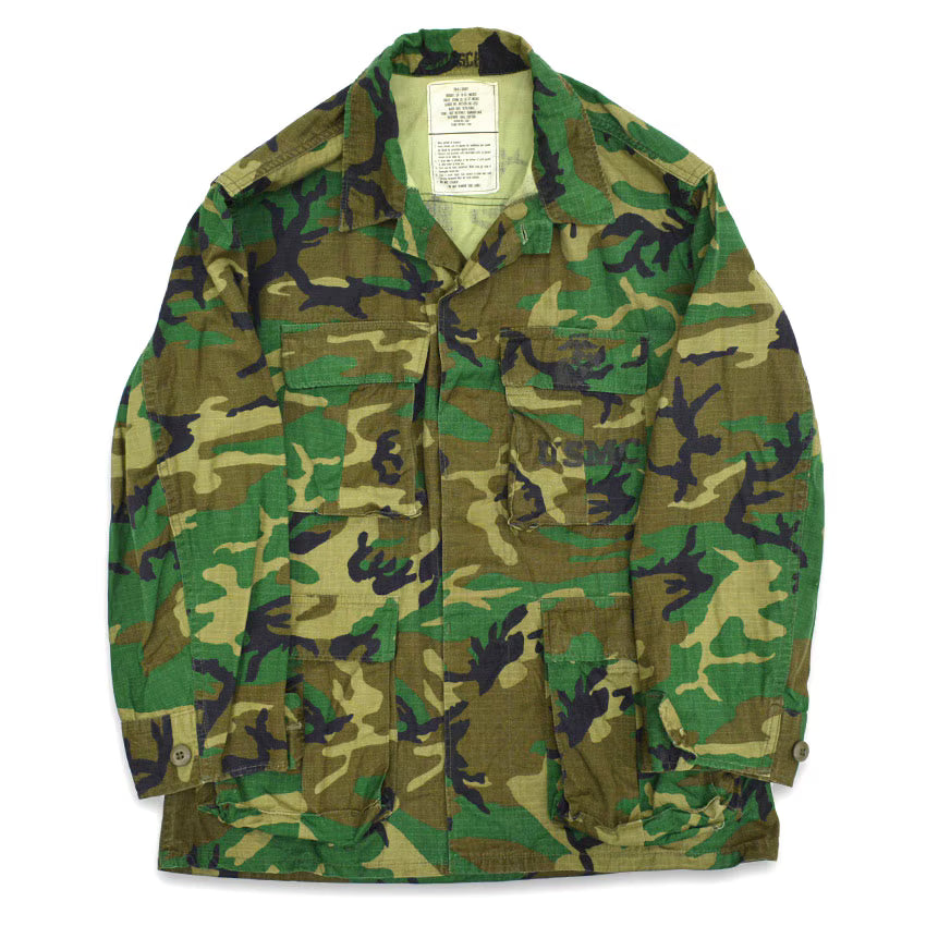 80's USMC LC-1 Leaf BDU Jacket... Small-Short
