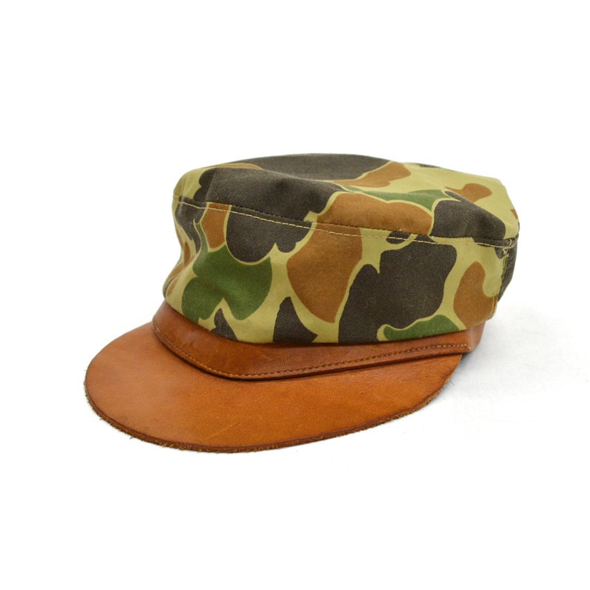80's EARLY WINTERS Duck Hunter Camo Gore-Tex Cap ... L