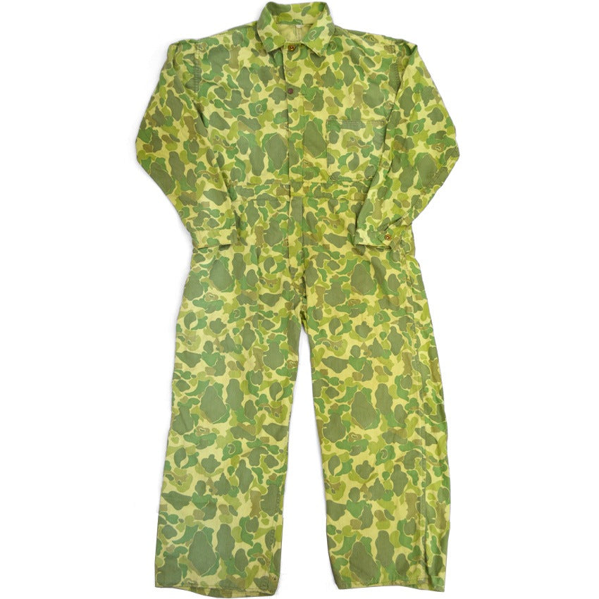 50's- Duck Hunter Camo HBT All-in-One Rare Color...