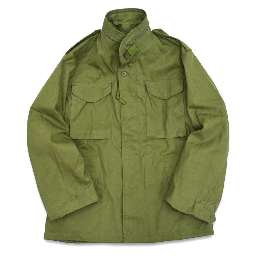 80's Deadstock USARMY M-65 OD 3rd Brass Zipper ... SR