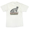 80's BANANA REPUBLIC Old Banana Republic Animal Print T-Shirt ... M