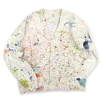 〜80's High sense of beauty Hand Painted Cotton Cardigan ...