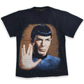 80's~ Changes 'STAR TREK SPOCK' Big Print T-shirt...XL