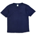 90's~ CHEETAH NAVY ONE POKET T-SHIRT... L