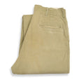 40's U.SARMY 1945 TROUSERS COTTON KAHKI CHINO ... W31 L31