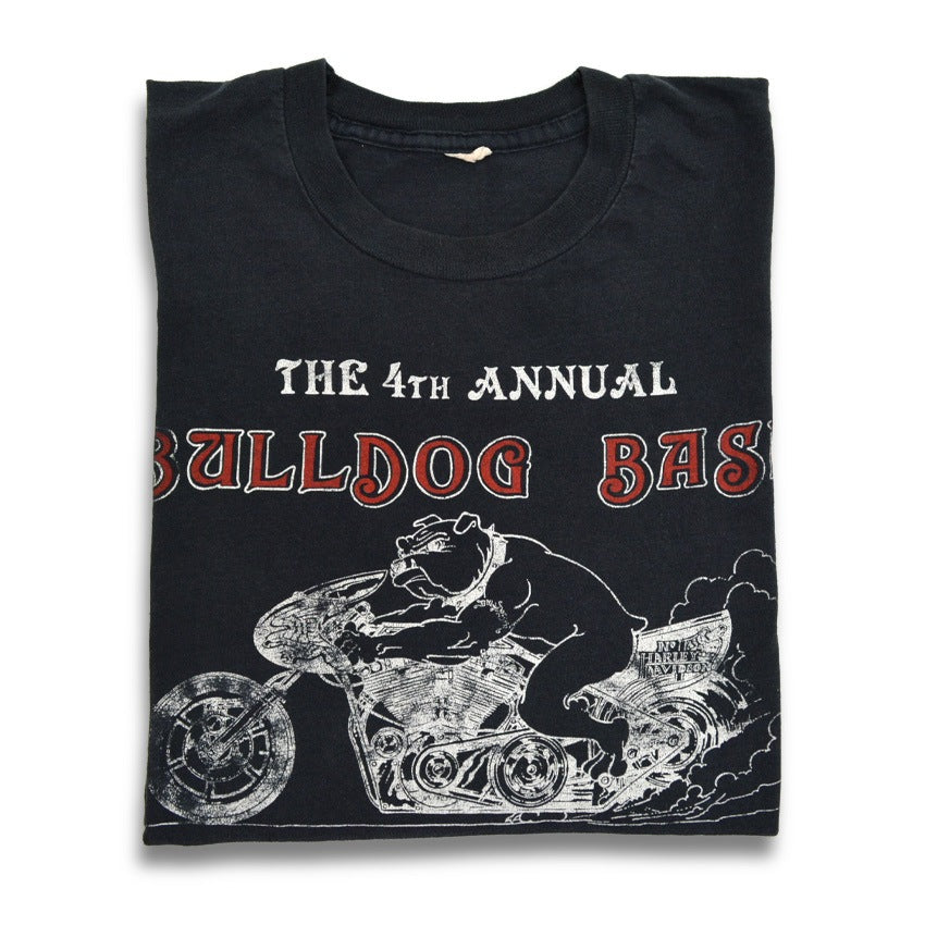 90's BULLDOG BASH 1990 4th ANNUAL T-shirt...