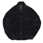 90's K-Products BLACK PLAIN CORDUROY JACKET...XL