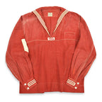 20's Nayvee MIDDIWEAR Red Chambray Sailor Jacket...