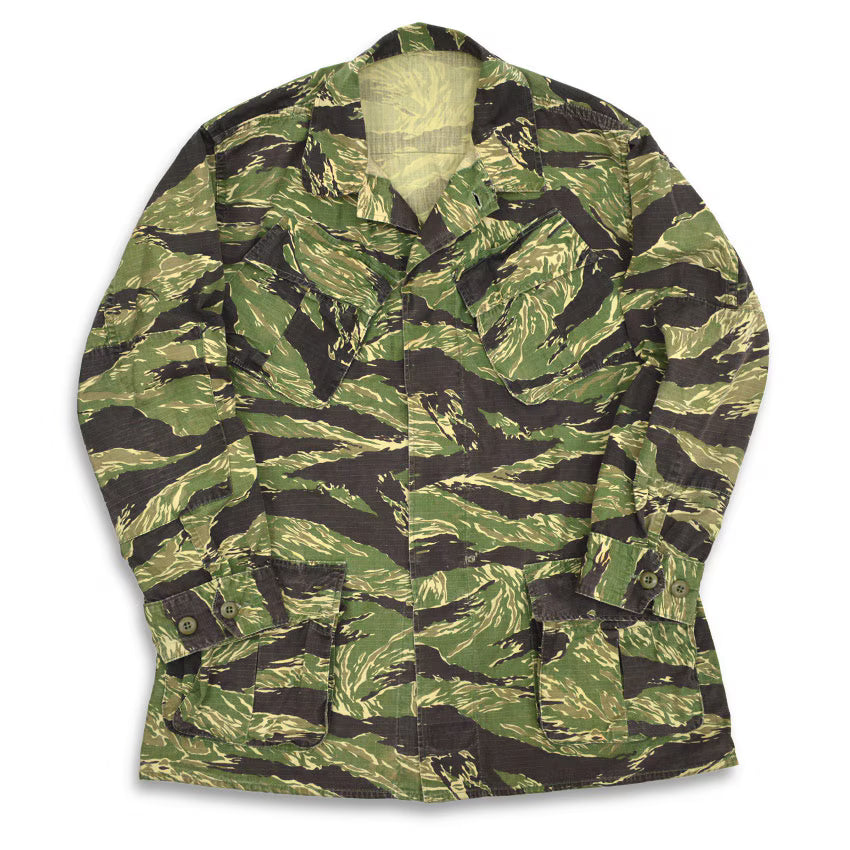 80's- TIGER STRIPE PRODUCTS Jungle Fatigue Jacket... M