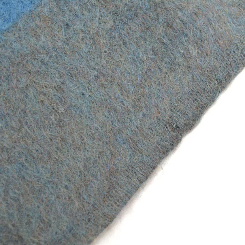 60's Atkinson THREE COLAR MOHAIR CARDIGAN... L