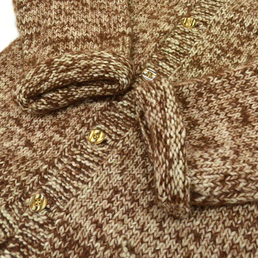 60's~ OLD HOMEMADE LONG SWEATER...
