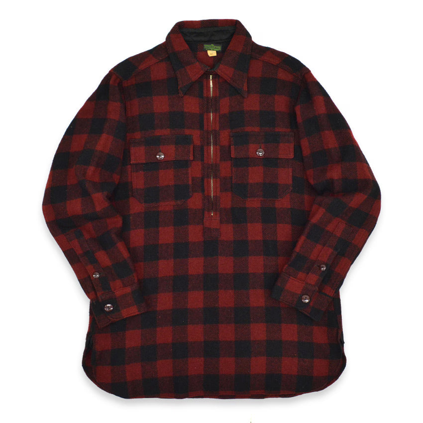 1930s Montgomery Ward Chin Strap Half-Zip Wool Shirt ...15