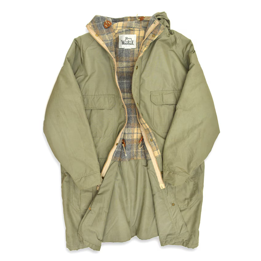70's WOOLRICH Mountain Parka, Long Body... L