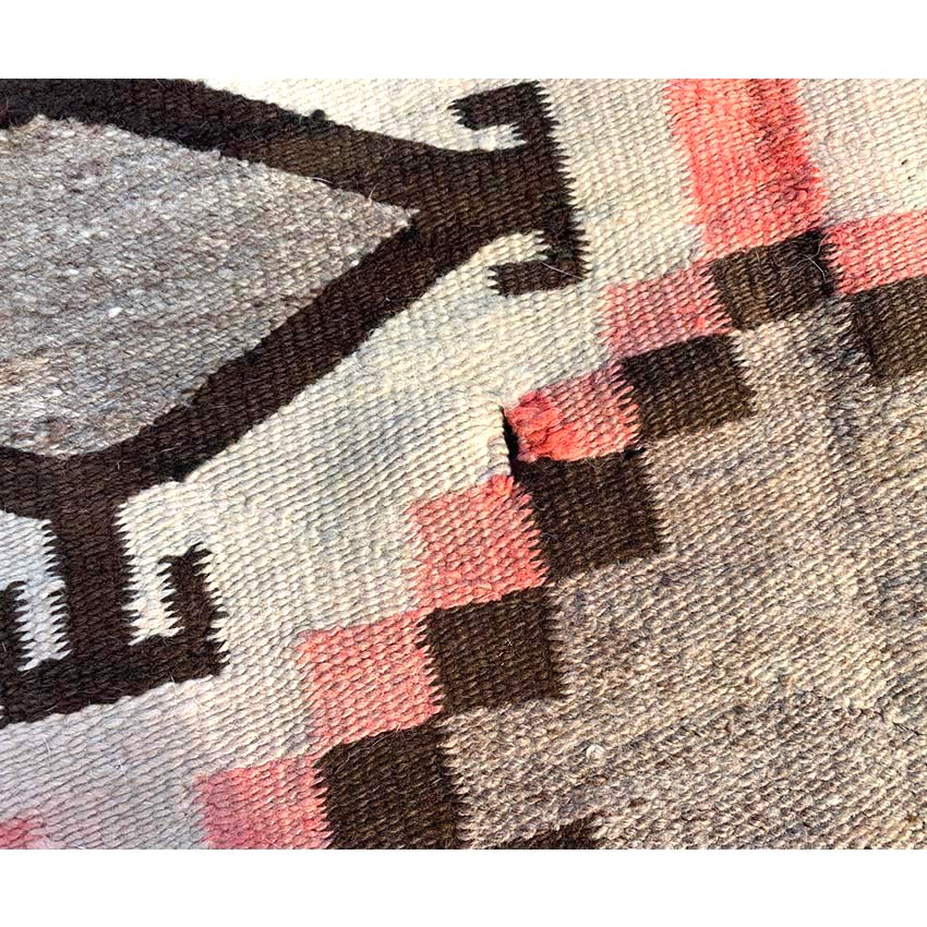 Circa 1930's Early Navajo Rug Whirling Logs Swastika 2 ...