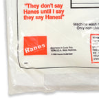 1988' Deadstock Hanes Pocket-T White... L