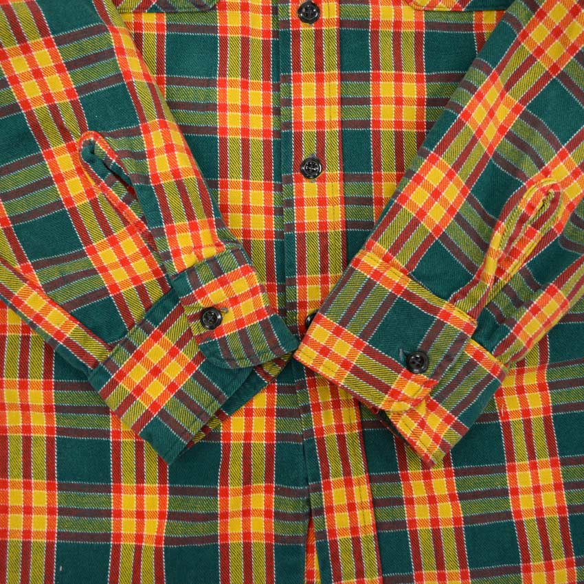 1970's Washington DEE CEE FLANNEL SHIRT... XL