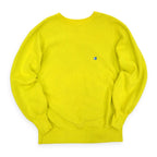 1990's Champion Reverse Weave Acid Green...XL