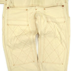 1970's BIGMAC 生成り DOUBLE KNEE OVERALL WITH APRON ... W34 L31
